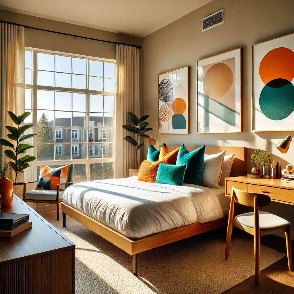 Guest-ready Airbnb in Cary NC with clean surfaces, fresh linens, and a professionally maintained living space.