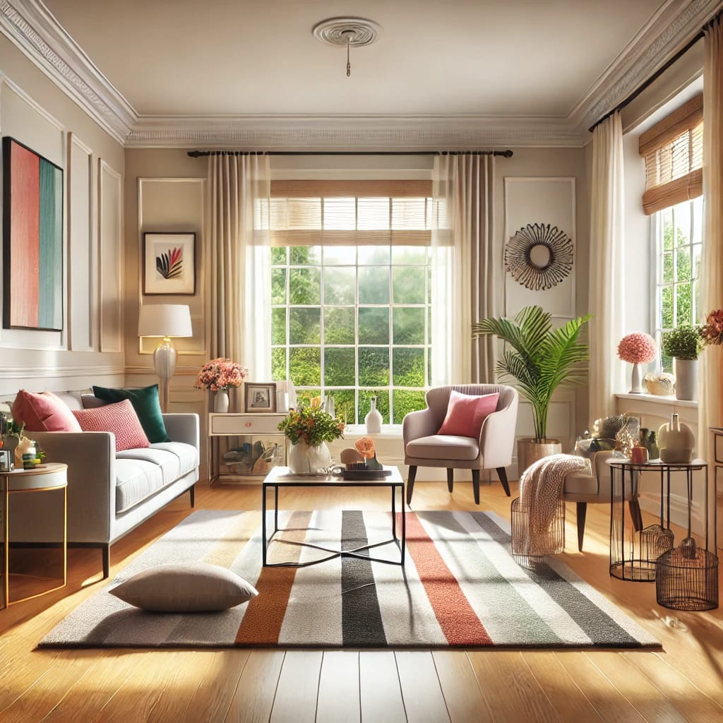 Freshly cleaned Apex NC home with polished kitchen surfaces, dust-free furniture, and natural light.